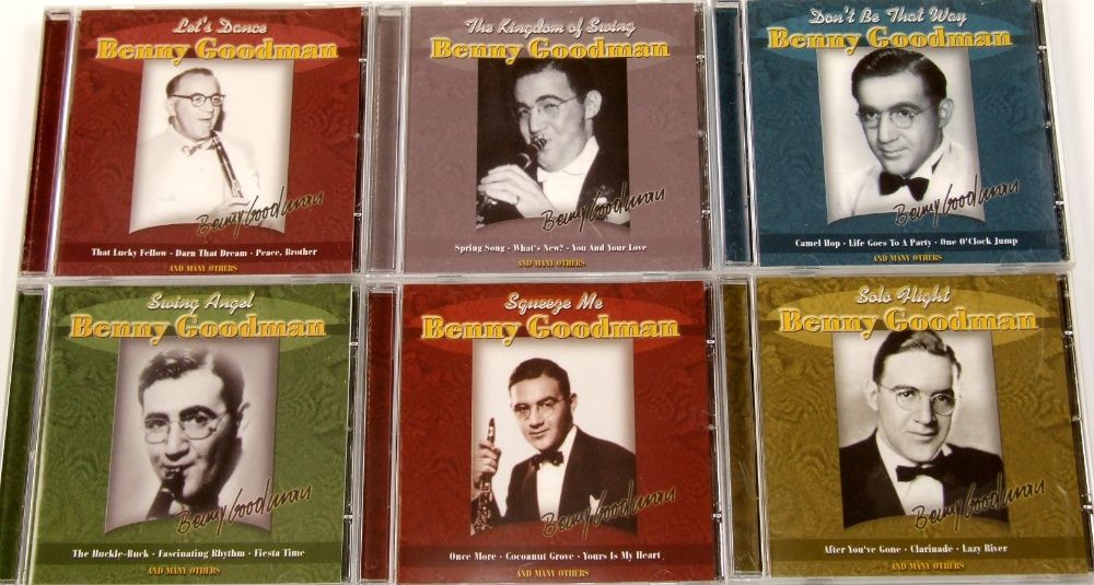 11 CD-uri exceptionale cu Benny Goodman (The King of Swing)