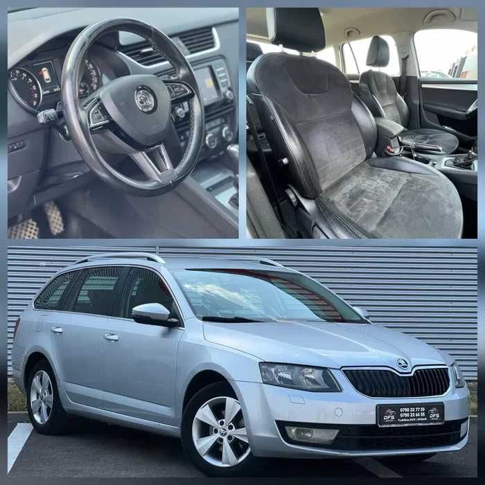 Vand Skoda Octavia 3 2017 piele + alcantara automata impecabila urgent
