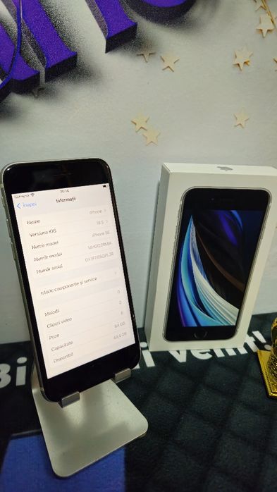 iPhone SE 64GB Baterie:76%.Preṭ fix!