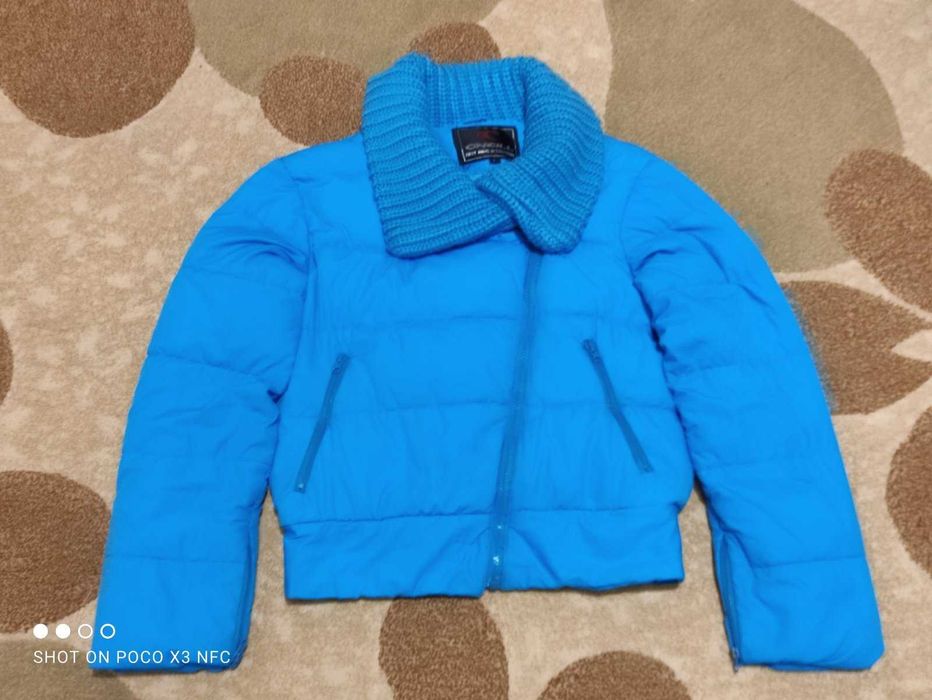 прекрасно модерно яке за сезона с плетена яка-40лв.