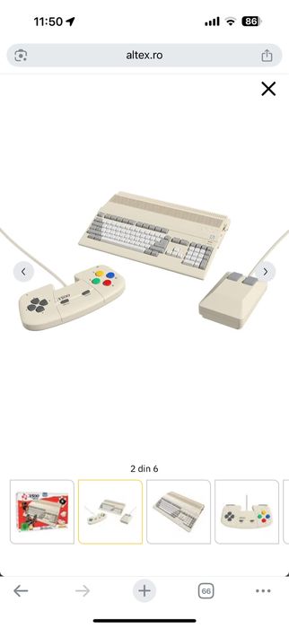 CONSOLA A500 mini Amiga retro