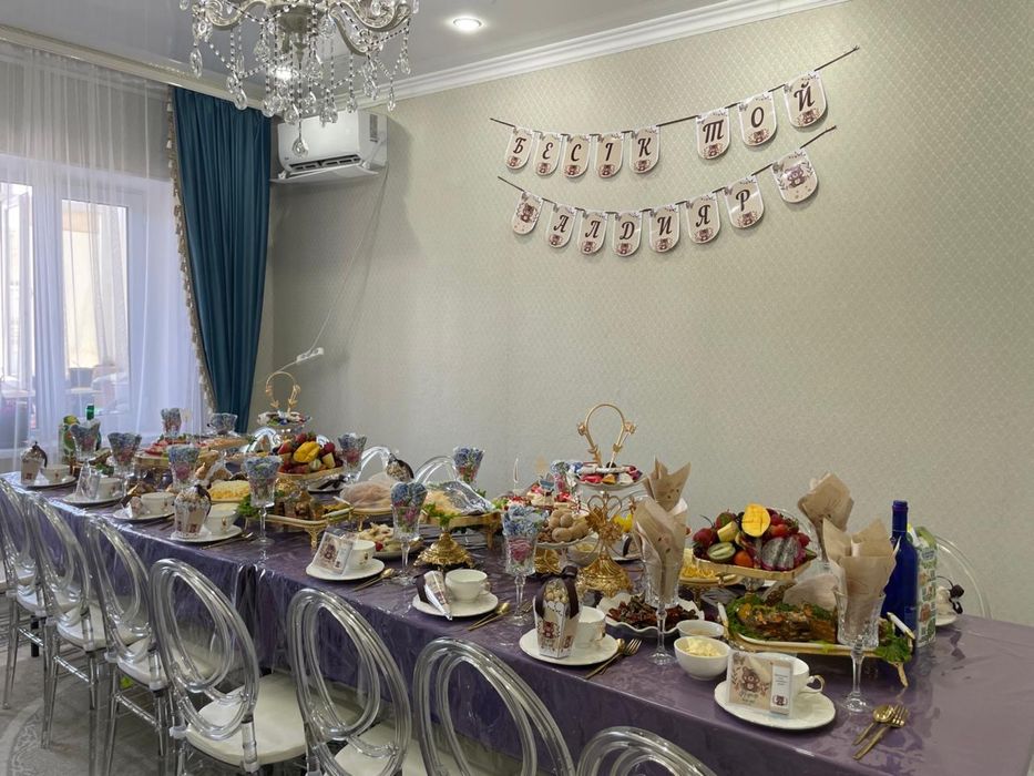 Аренда столов, стульев и посуды