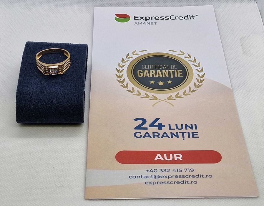 Inel aur 14K 4.87g [AG4 DACIA B 49219] Garantie 2 ani
