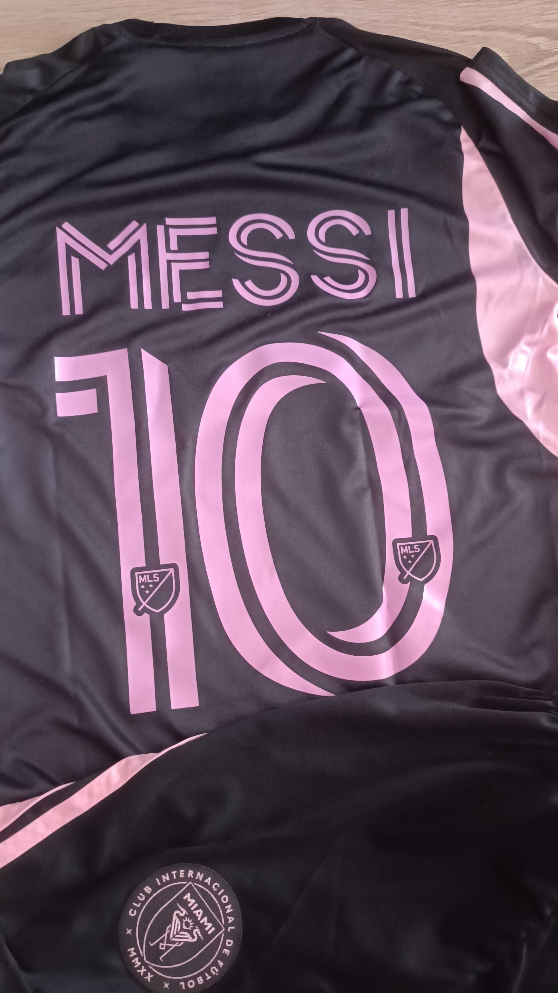 Детски екип футболна фланелка Аржентина Интер Маями 10 Меси Messi