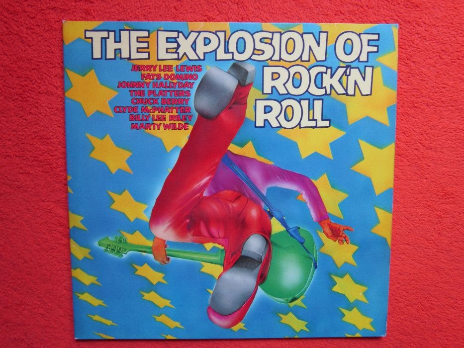 vinil rar Chuck Berry, Jerry Lee Lewis  Explosion Of Rock'N Roll 1975
