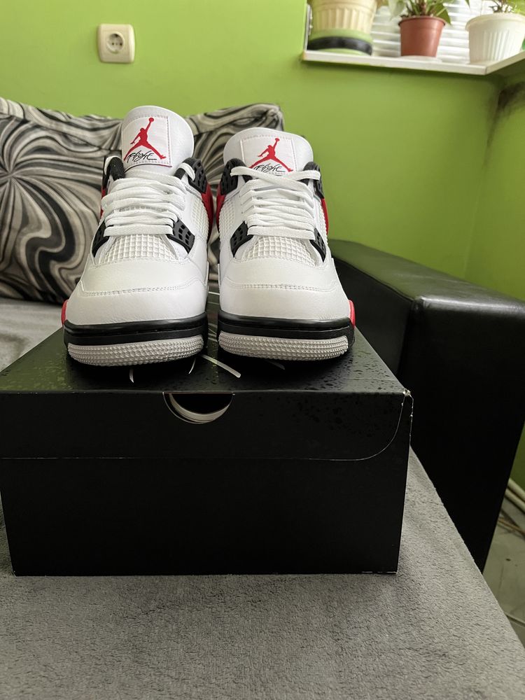 Jordan 4 red cement