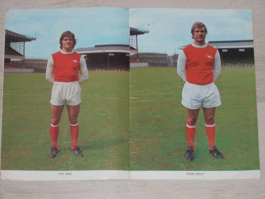 Арсенал Лондон оригинални футболни програми от 1971, 1972, 1974, 1978