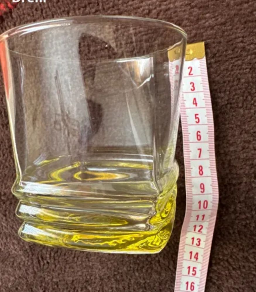 Комплект 5 чаши за уиски 200 ml и декантер