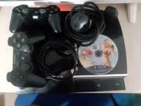 PS3 din 2008 cu joc GTA v cu două console schimb sau banii și negociab