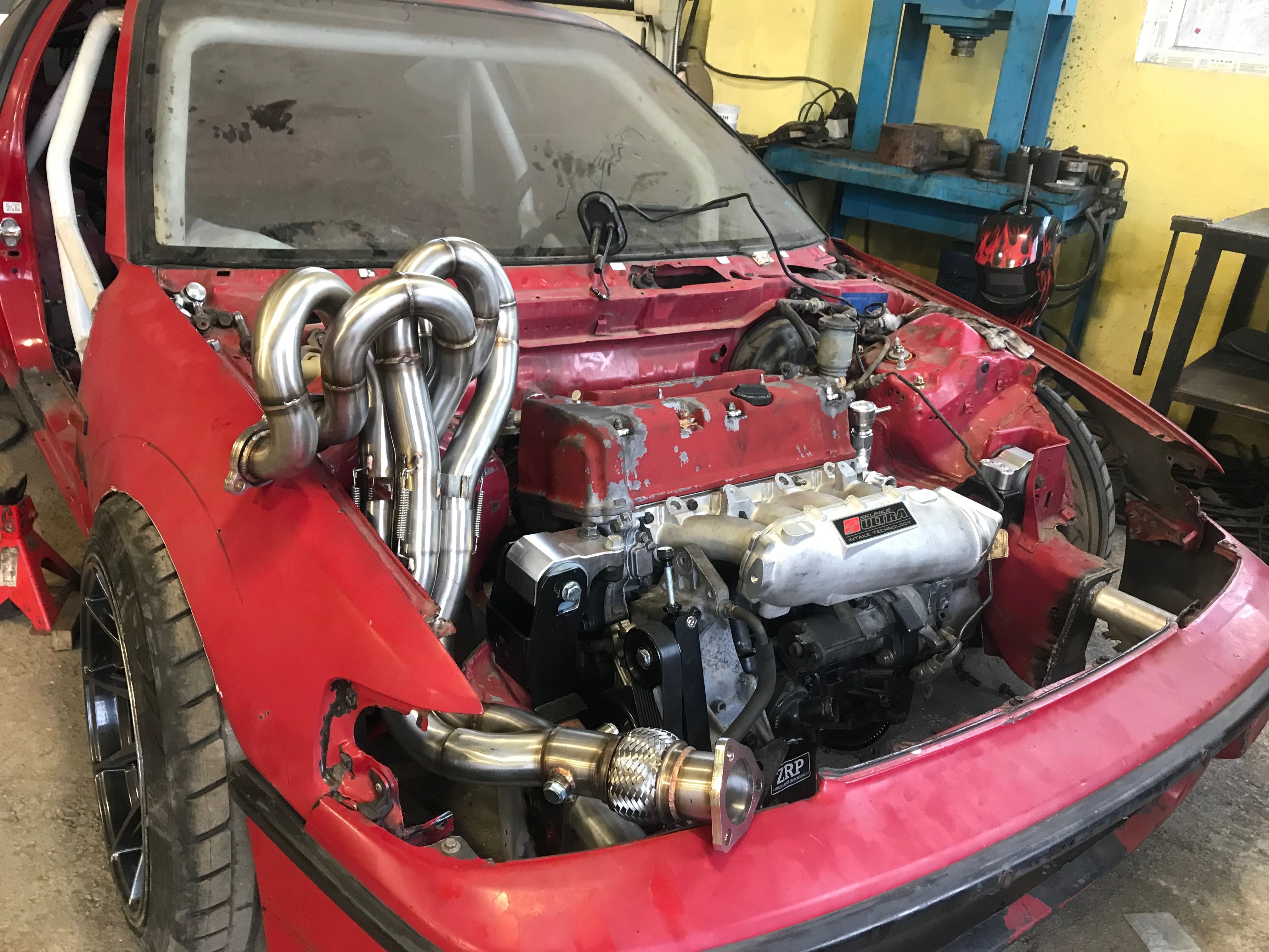 Хонда ЦРХ Honda crx K20 Allmotor Състезателен Автомобил