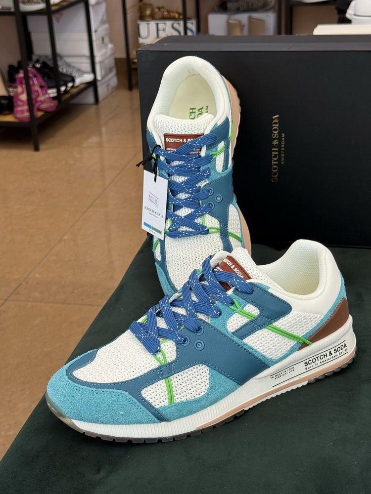 Мъжки сникърси Scotch & Soda Ocean Blue