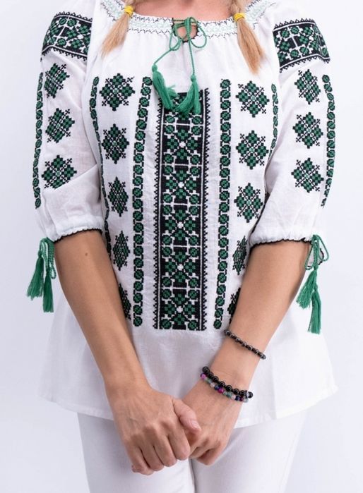 Ie Traditionala Romaneasca femei marimi S, M, L, XL, 2XL, 3XL