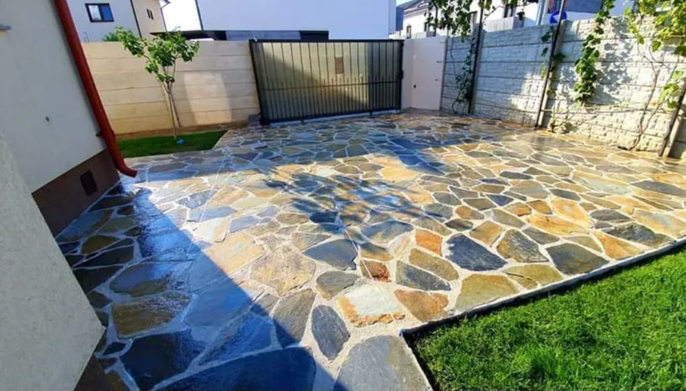 Pavaj cu piatra oriunde în tara