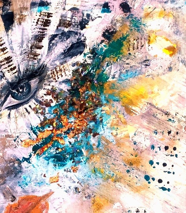 Авторска картина, ръчно рисувана, маслени бои