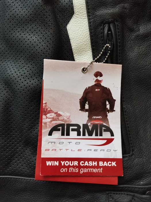 Кожено яке за мотор ARMR Moto Raiden
