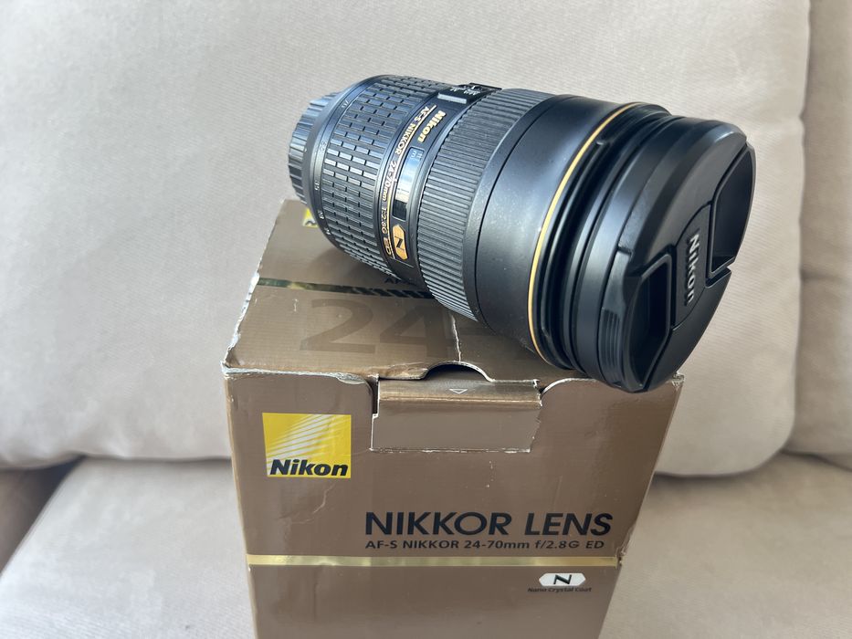 AF-S Nikkor 24-70mm f/2.8G ED обектив Nikon