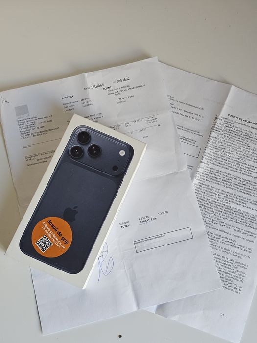 Iphone 17 pro max sigilat , nou