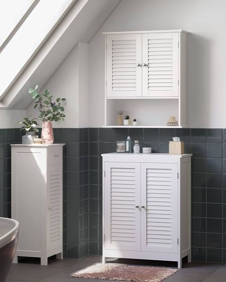 Стенен шкаф за баня от MDF