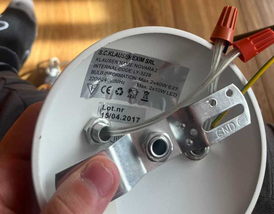 Candelabru Klausen Novara 2 LY 3228