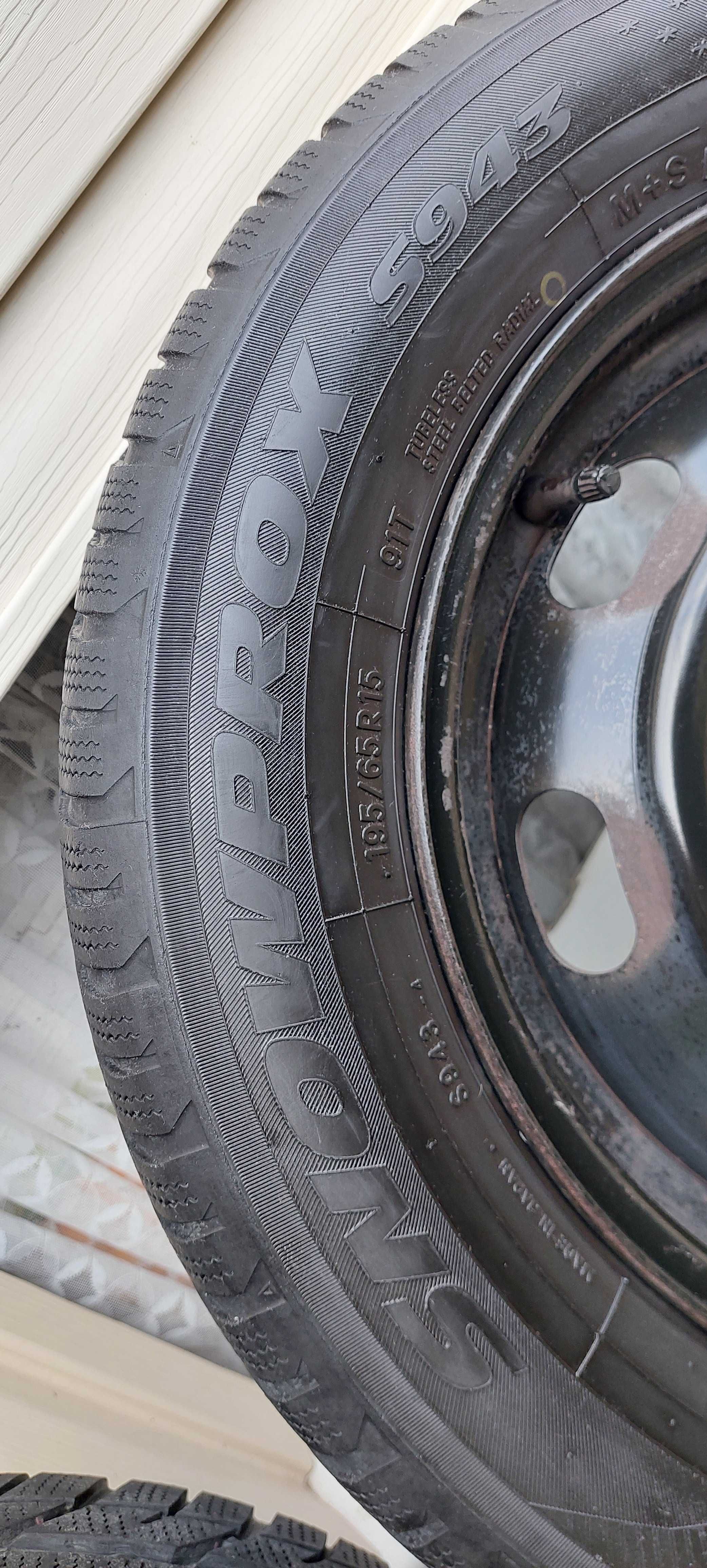 4бр. Зимни гуми TOYO SNOWPROX 195×65×15