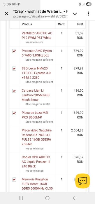 Vand Pc gaming folosit foarte putin!!