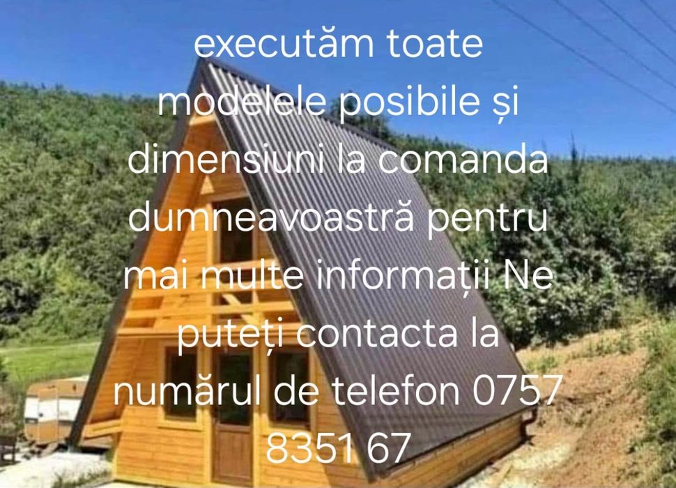 Doriți o casa din lemn, o cabana, o casă din container, garaje auto