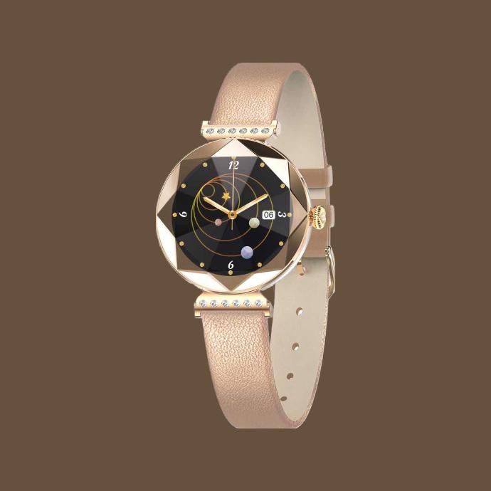 Смарт часы Green Lion Swarovski умные часы