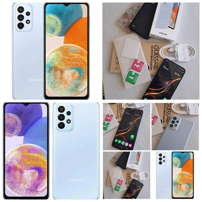 Telefon mobil Samsung Galaxy A23 5G, 4GB RAM, 64GB, Light Blue