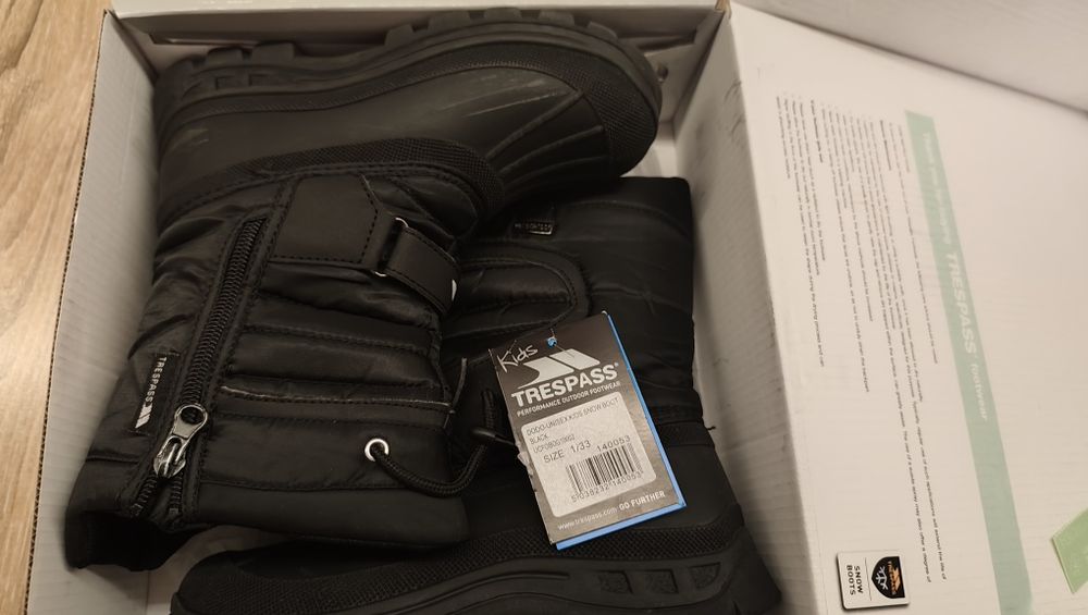 Детски зимни ботуши Trespass 33 номер