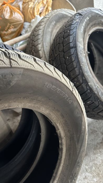 Зимный шины R14.