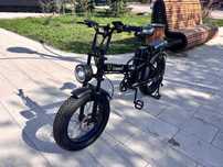 E-Bike. Велосипед Леопард, с электромотором и аккумулятором