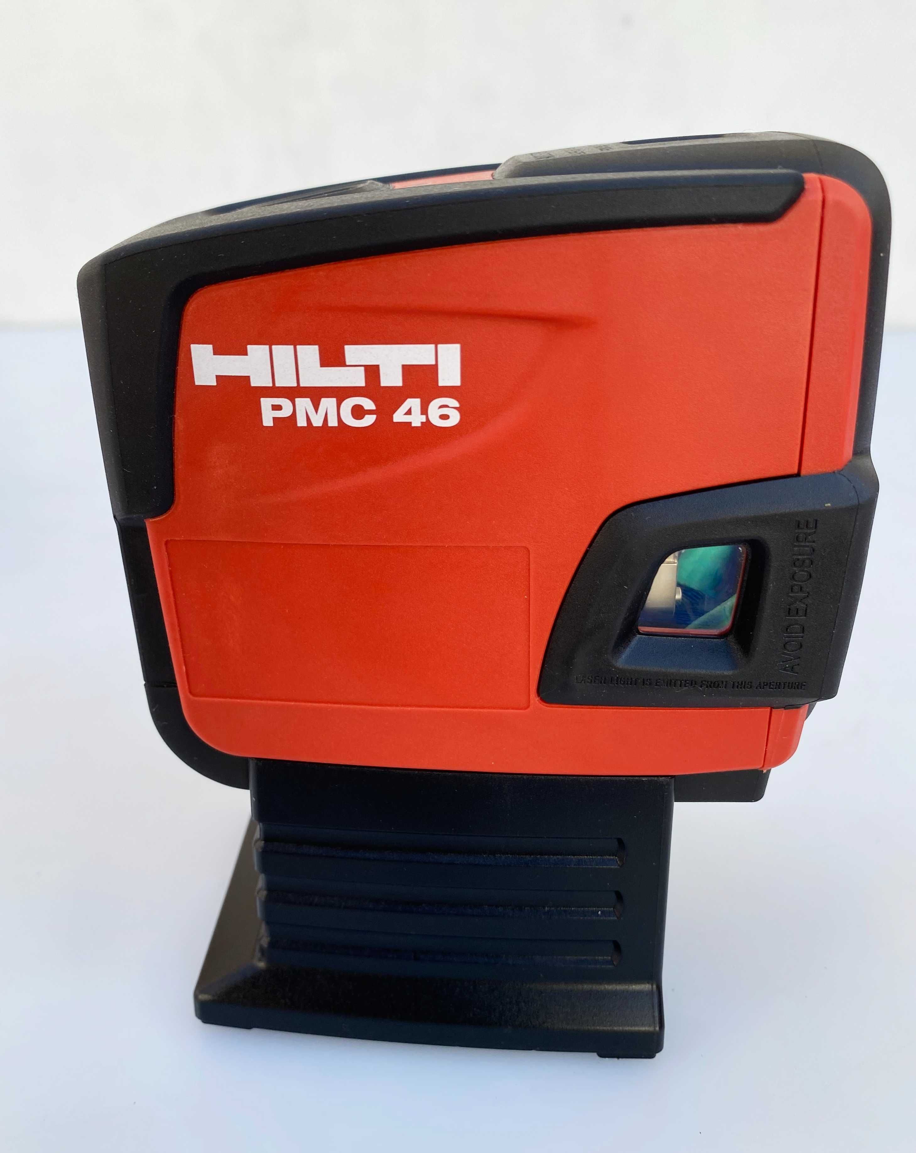 Hilti PMC 46 - Точков и линеен лазер неразличим от нов!