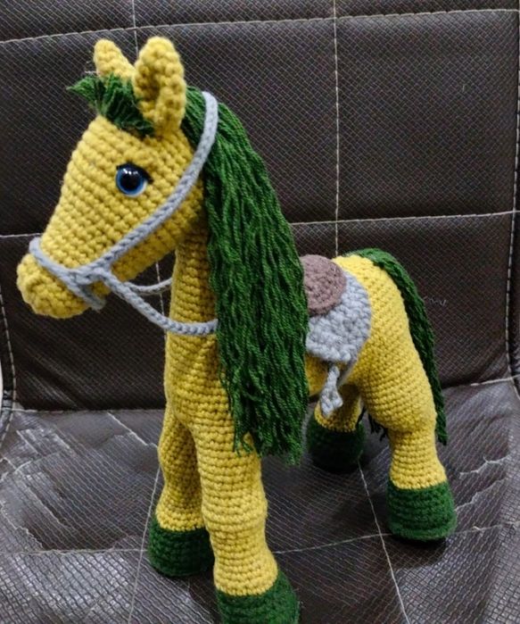 Вязанные игрушки.