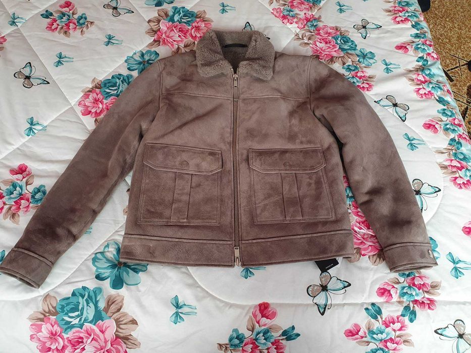 Зимно яке 100% агнешка испанска  кожа