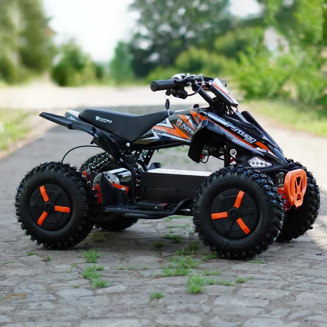 OFERTA ATV electric NITRO ECO Python 1000W 36V Snowy tyre, cu 3 Viteza