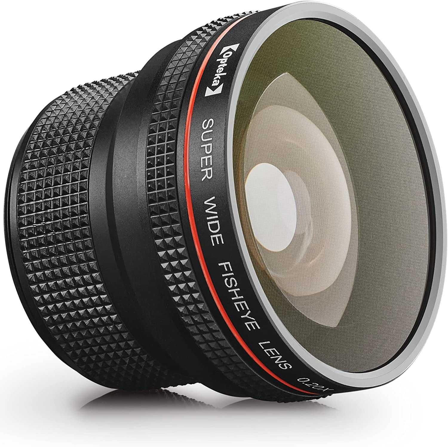 Opteka 0.20X Professional AF Fisheye Lens for Canon EF and EF-S