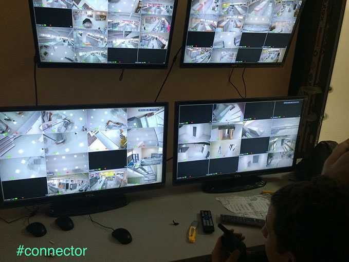 Установка камеры видео наблюдения и ремонт камеры