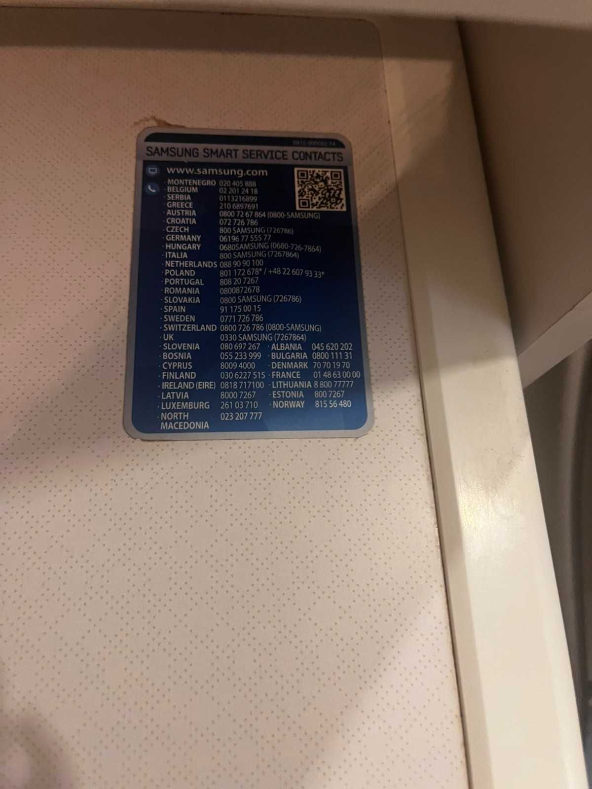 Сушилня Samsung DV80TA020TT/LE, Термопомпа, 8 кг, Клас A++, Бял