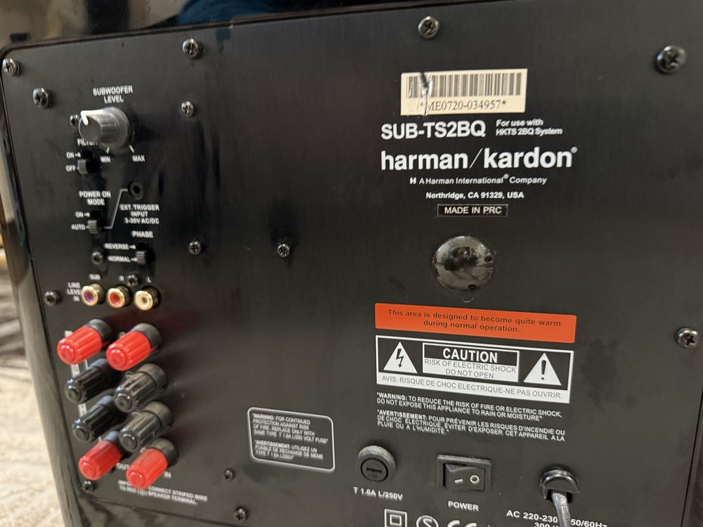 Subwoofer 10” Harman Kardon SUB-TS2bq
