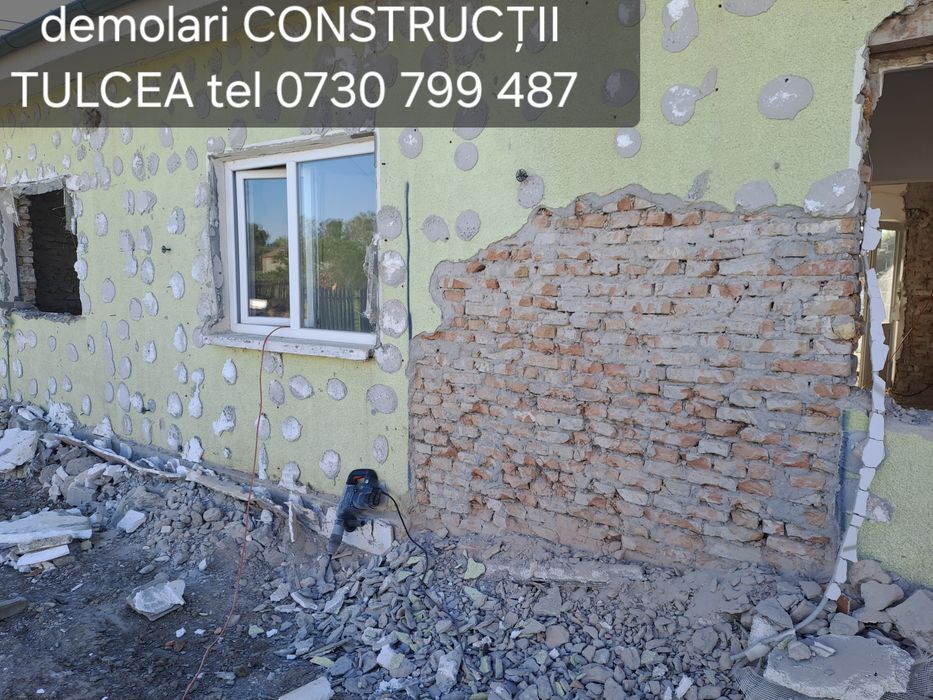 Demolari  servicii Demolări  Tulcea  - apartamente   , case etc