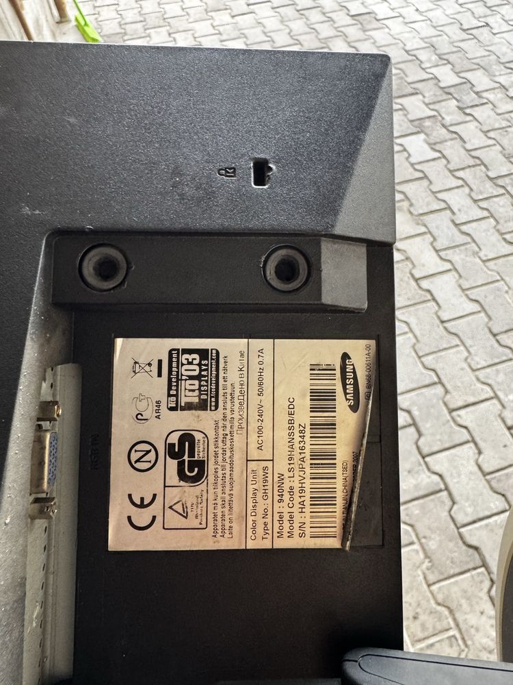 Компьтер и монитор HP