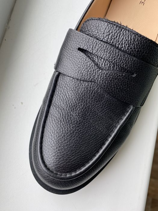 Женские лоферы нат кожа