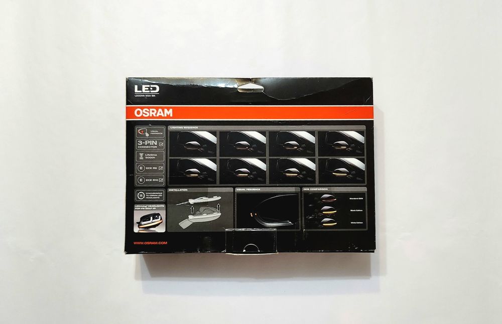 Set 2 Lampi Semnalizare LED Dinamice pt Oglinda VW Golf 7