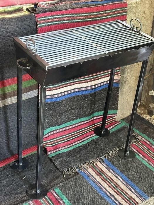 Здрави масивни BBQ на дърва и въглища Дъно 3 мм или 4 мм по избор