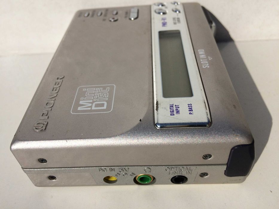 Minidisc Pioneer Recorder portabil walkman MD corp metal Japonia