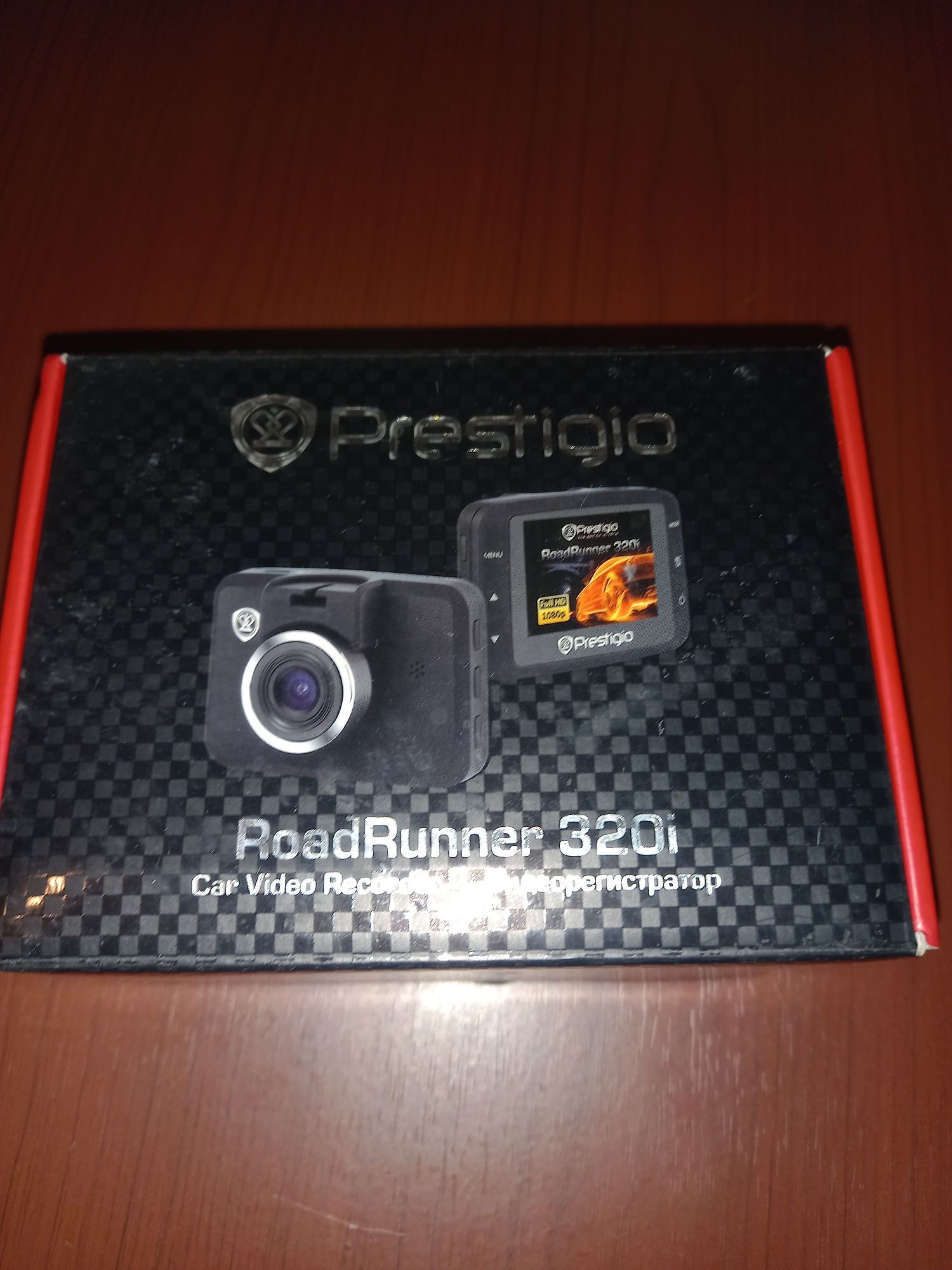 Camera auto DVR Prestigio RoadRunner 320, Full HD, Black