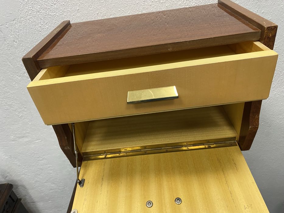 Датски винтидж шкафчета 2 бр mid century 1950 те Дания