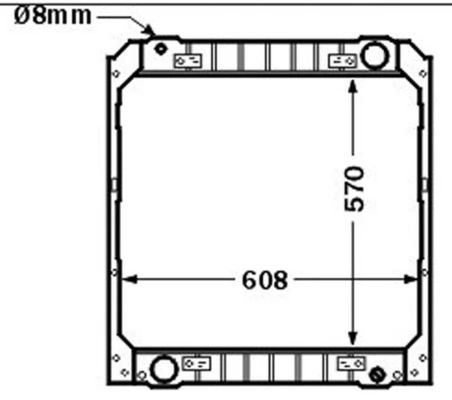 radiator racire motor iveco eurocargo i-iii 1991-2015