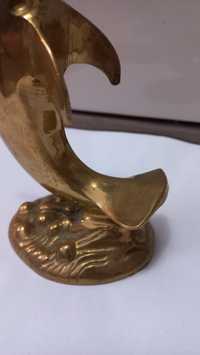 Figurina bronz delfin