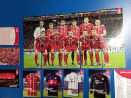 Set complet cartonase Panini FC Bayern München 2017-2018